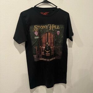Black Stony Hill Graphic T-Shirt Size S by Control